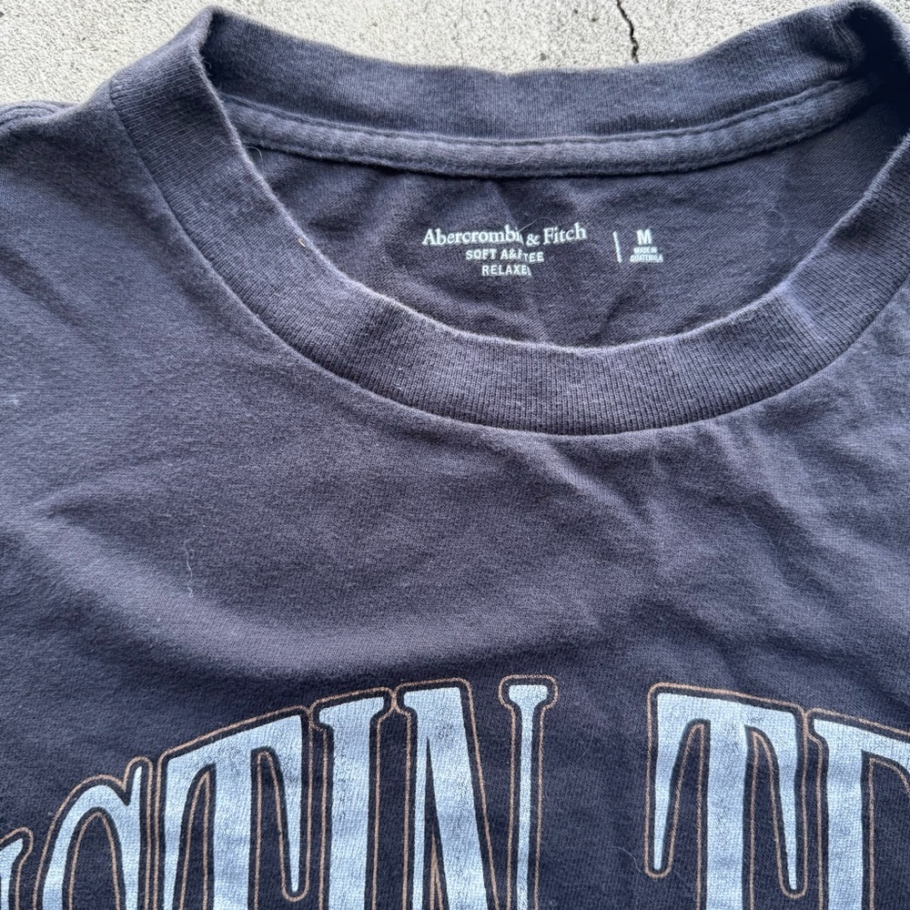 Abercrombie & Fitch Austin Texas Graphic Tee - Charcoal - Picture 3 of 3